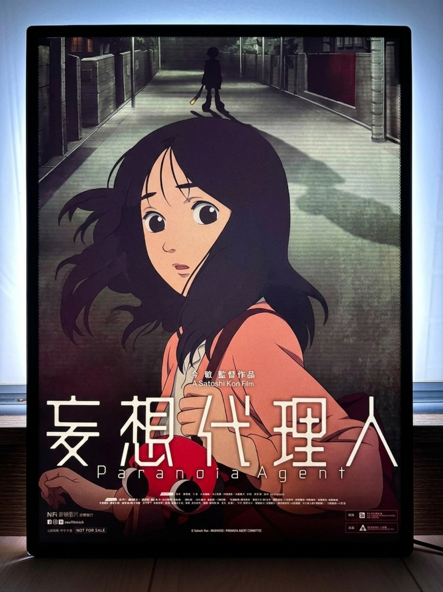 電影:金敏 重映系列 (藍色恐懼、千年女優、妄想代理人、東京教父) 五張海報