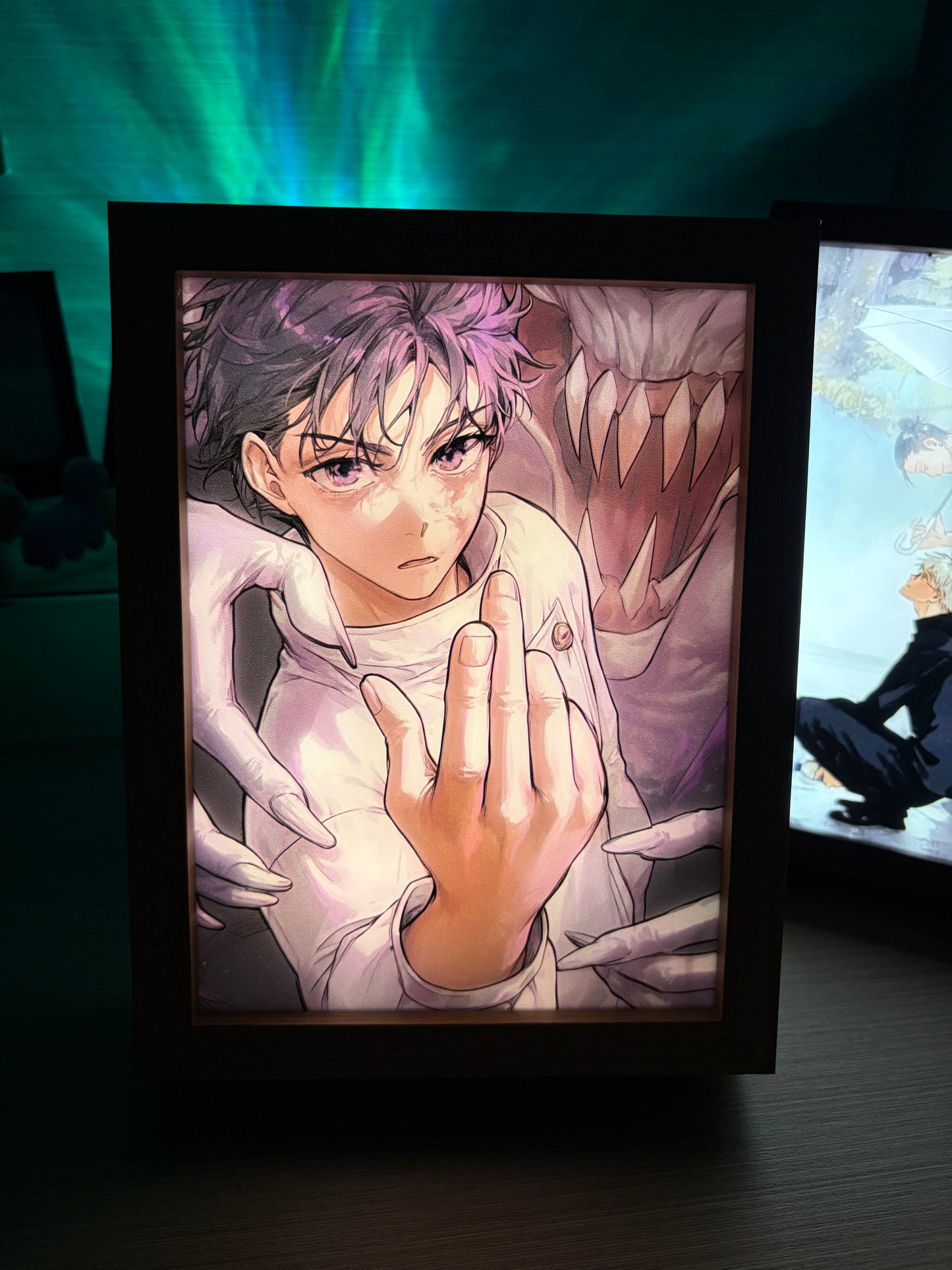 Jujutsu Kaisen Anime Light Box Series – LED Light Painting Frames & Wall Art