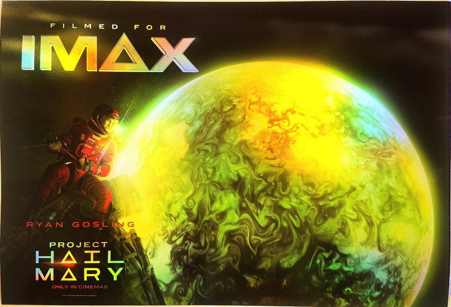 【預訂】 電影：Project Hail Mary 末日聖母號